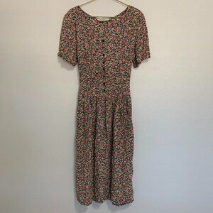 Berkertex Plus Women’s Floral Fall Maxi Dress 16Xl